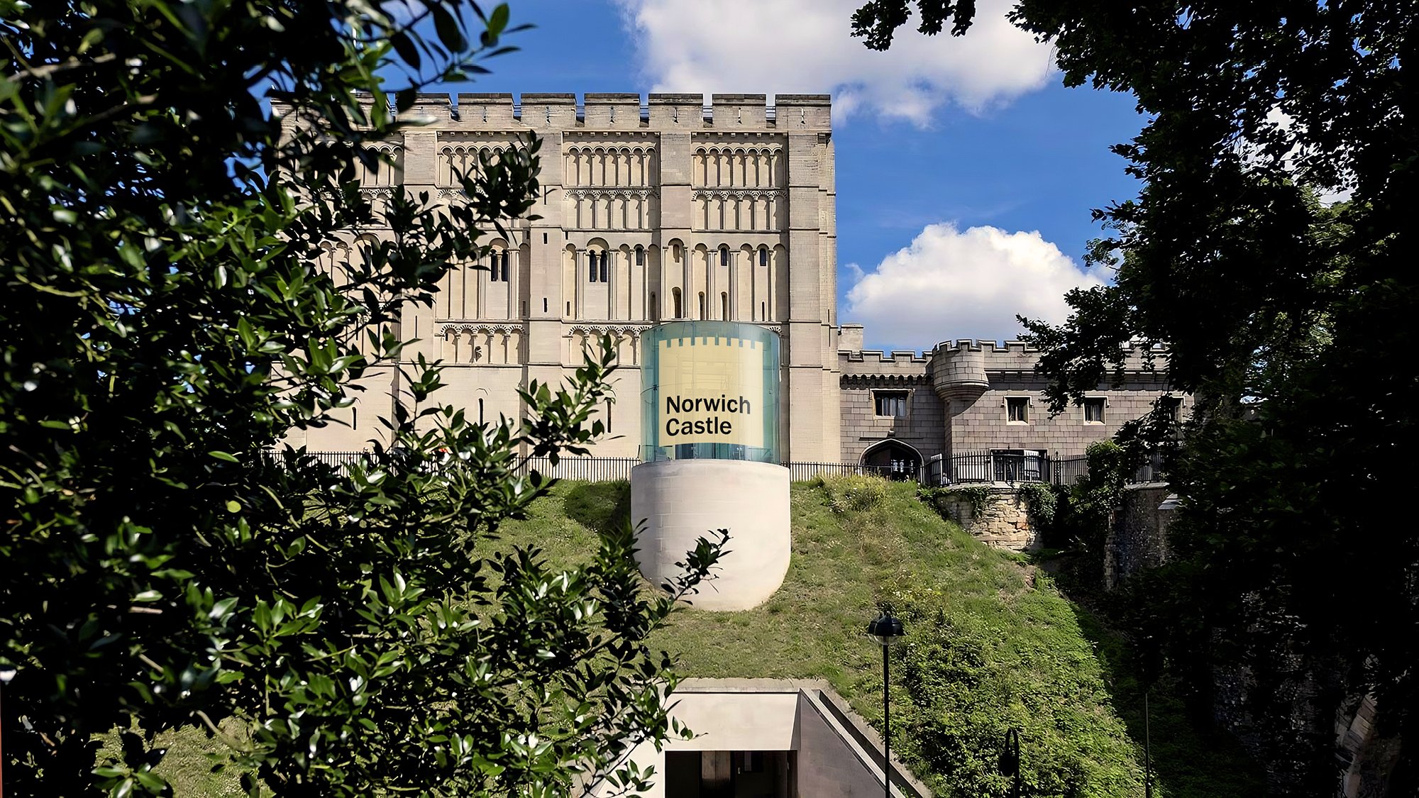 New logo and brand identity for Norwich Castle designed by The Click. Reviewed by Richard Baird for BP&O
