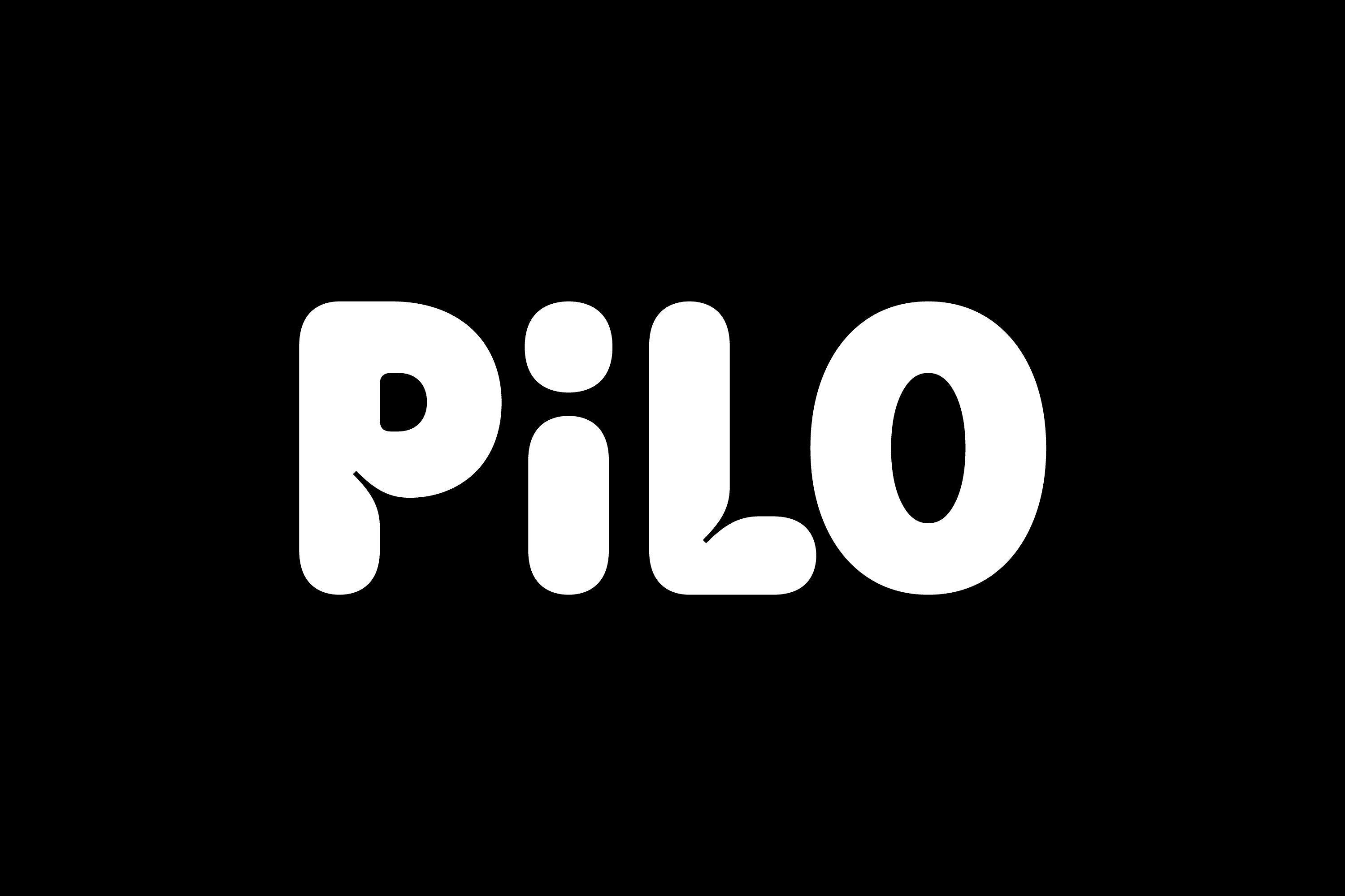 Logotype, custom typeface and illustration for Parisian youth hostel PiLO designed by French design studio 5.5.