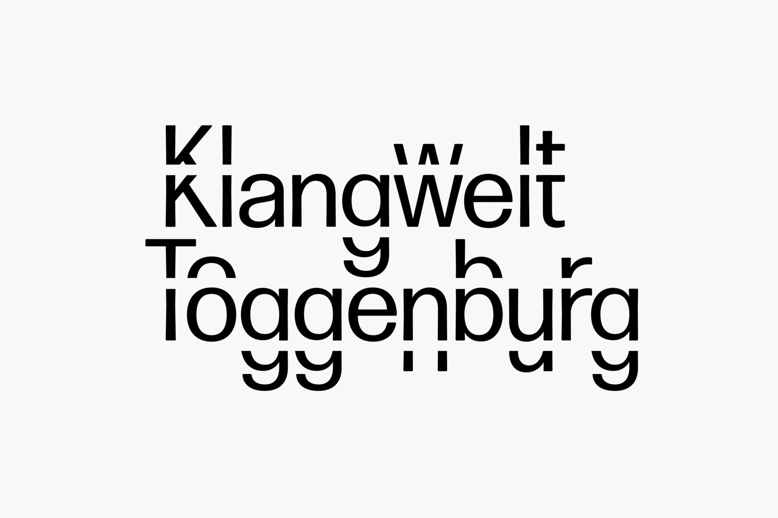 Motion logo, brand identity, website and wayfinding for Swiss audio and landscape experience Klangwelt Toggenburg designed by Studio Marcus Kraft Motion logo, brand identity, website and wayfinding for Swiss audio and landscape experience Klangwelt Toggenburg designed by Studio Marcus Kraft