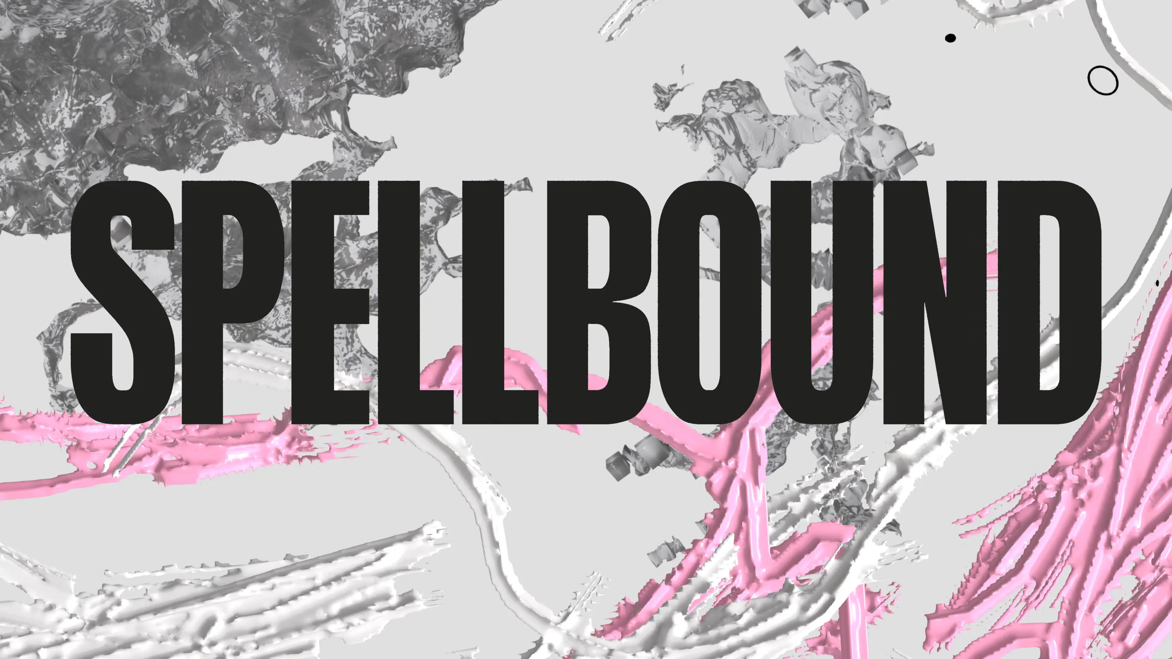 Logotype, texture, motion graphics, typography and applications for Berlin-based techno label Spellbound designed by Studio Gruhl