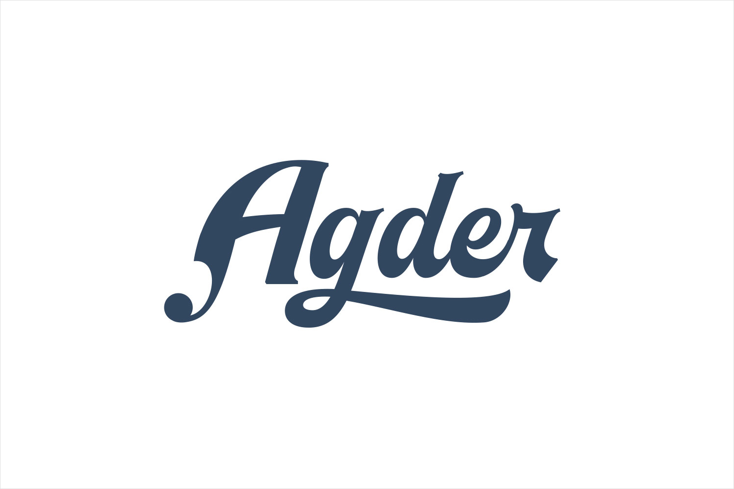 Creative Logotype Gallery & Inspiration: Agder Bryggeri by Frank, Norway