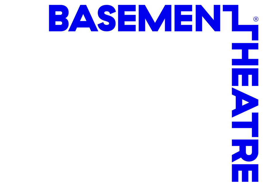 Wordmark for Basement Theatre by graphic design agency Studio Alexander