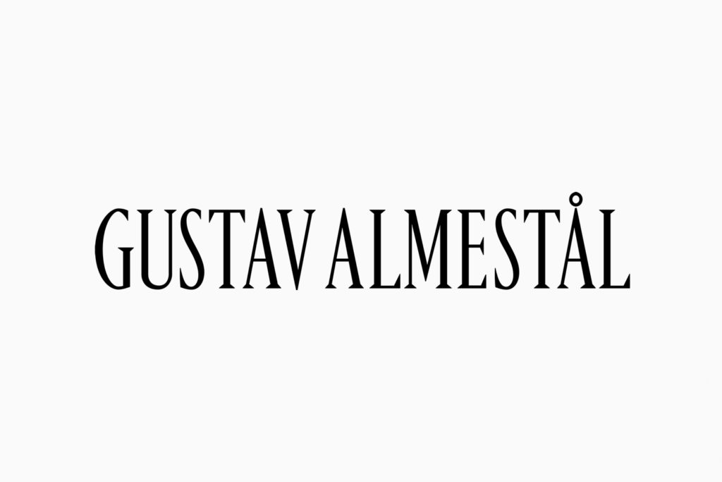 New Brand Identity for Gustav Almestål by Bedow — BP&O