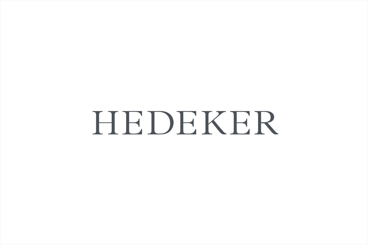 Logotype for Illinois based company Hedeker Wealth & Law by Socio Design