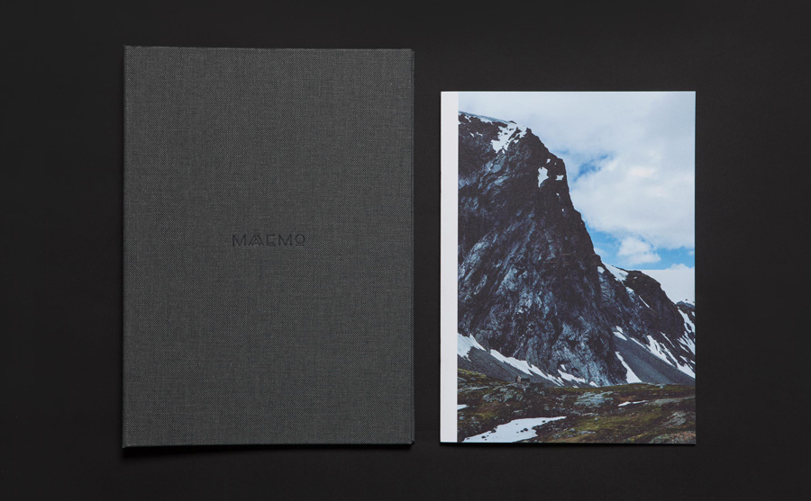 Menus by graphic design studio Bielke&Yang for Norwegian two Michelin starred restaurant Maaemo