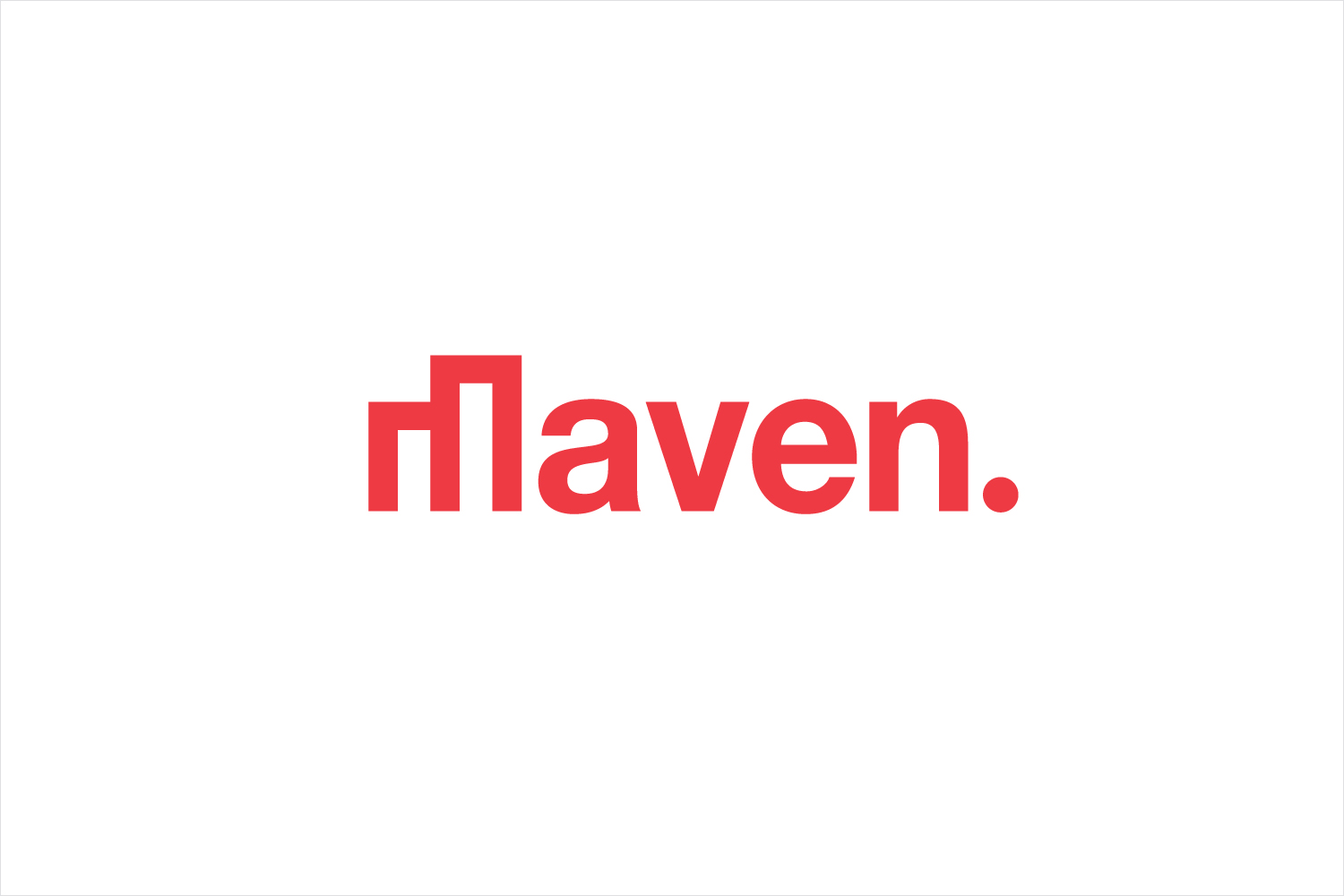 Logotype designed by Toko for architecture recruitment agency Maven