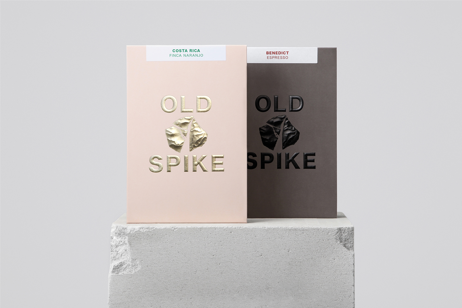 Coffee Branding & Packaging – Old Spike Coffee by Commission Studio, United Kingdom