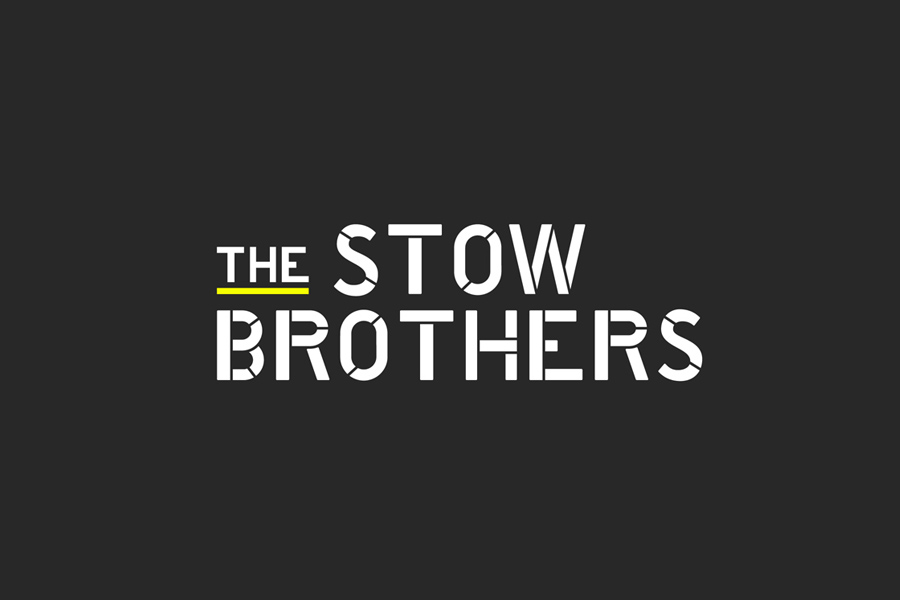 Logotype design by Build for Walthamstow estate agent The Stow Brothers