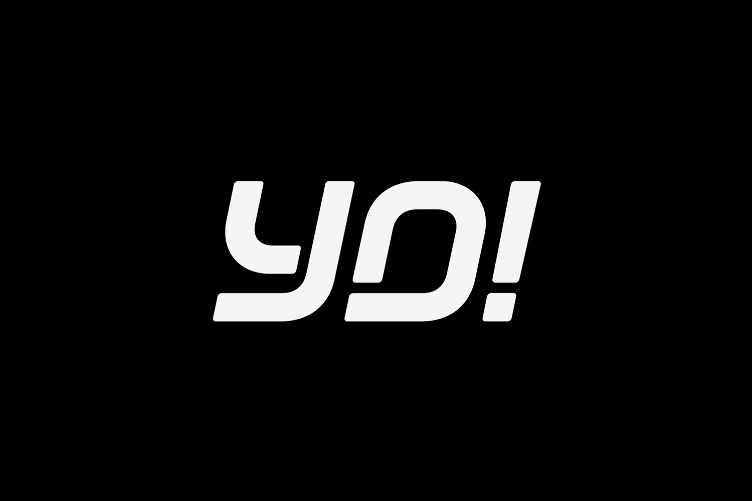 New logo for Yo! Sushi designed by London-based Paul Belford Ltd.