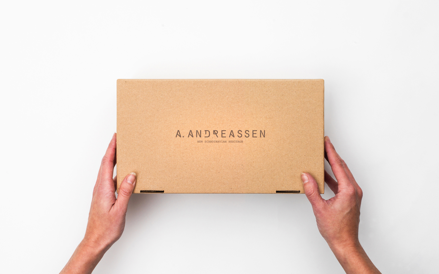 Brand identity and package design by London based Bond for new Scandinavian lifestyle brand A. Andreassen