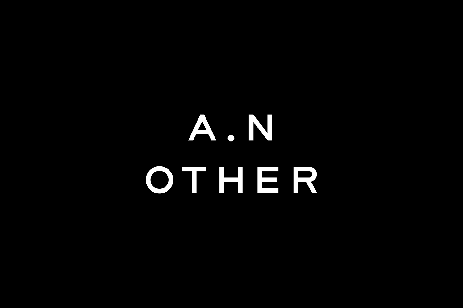 Creative Logotype Gallery & Inspiration: A.N Other by Socio Design, United Kingdom