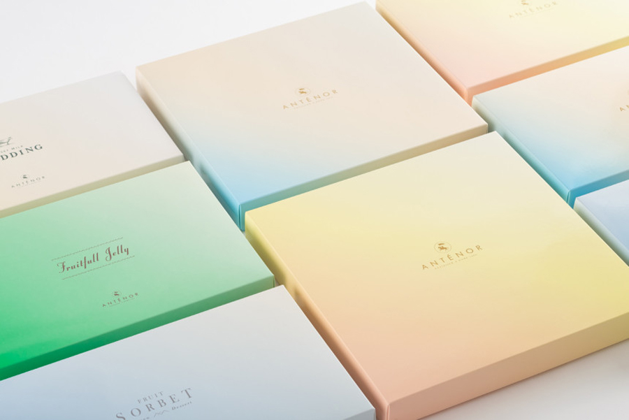 Summer gift set packaging for Antéoise designed by UMA