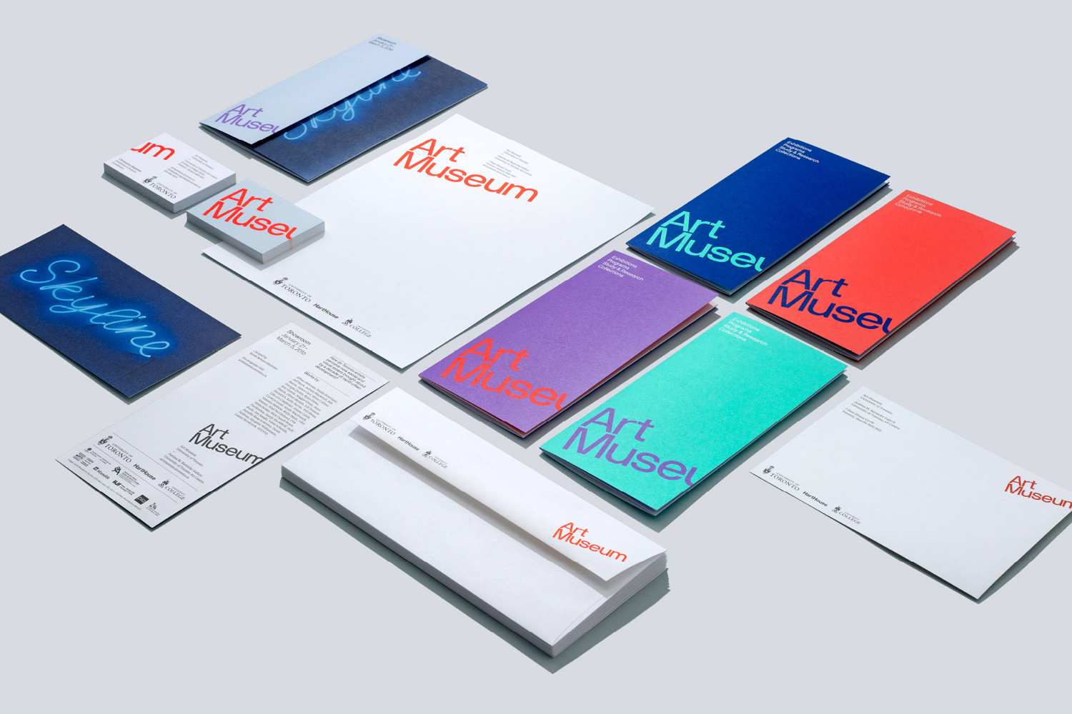 Art Gallery Logos & Exhibition Branding – Art Museum by Underline Studio