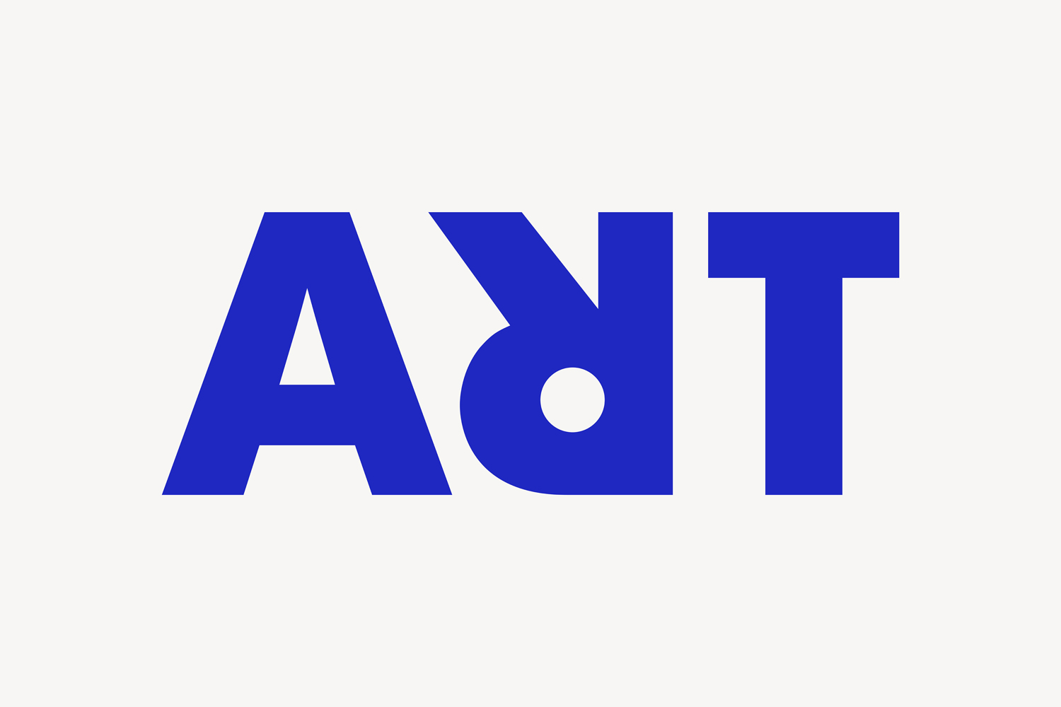 Wordmark for global contemporary art platform ArtRabbit by Bond, United Kingdom,