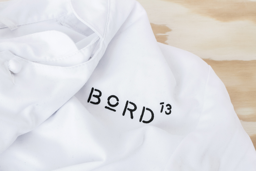 Branding for Malmö restaurant Bord 13 by Swedish graphic design studio Snask