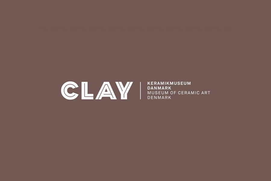 Logotype for Clay — Museum of Ceramic Art Denmark by Studio Claus Due