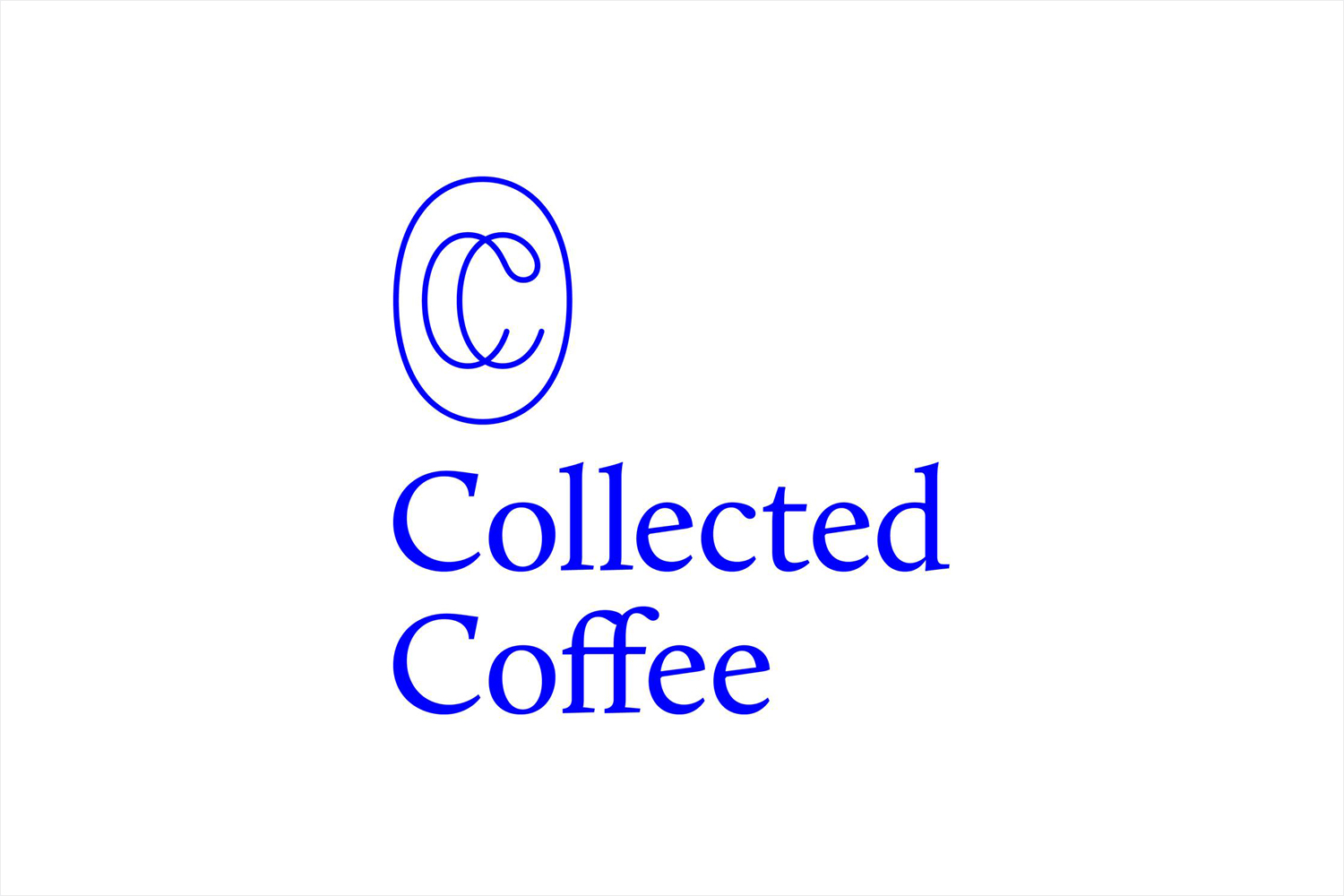 Monogram and logotype for New York coffee subscription service Collected Coffee by Fivethousand Fingers