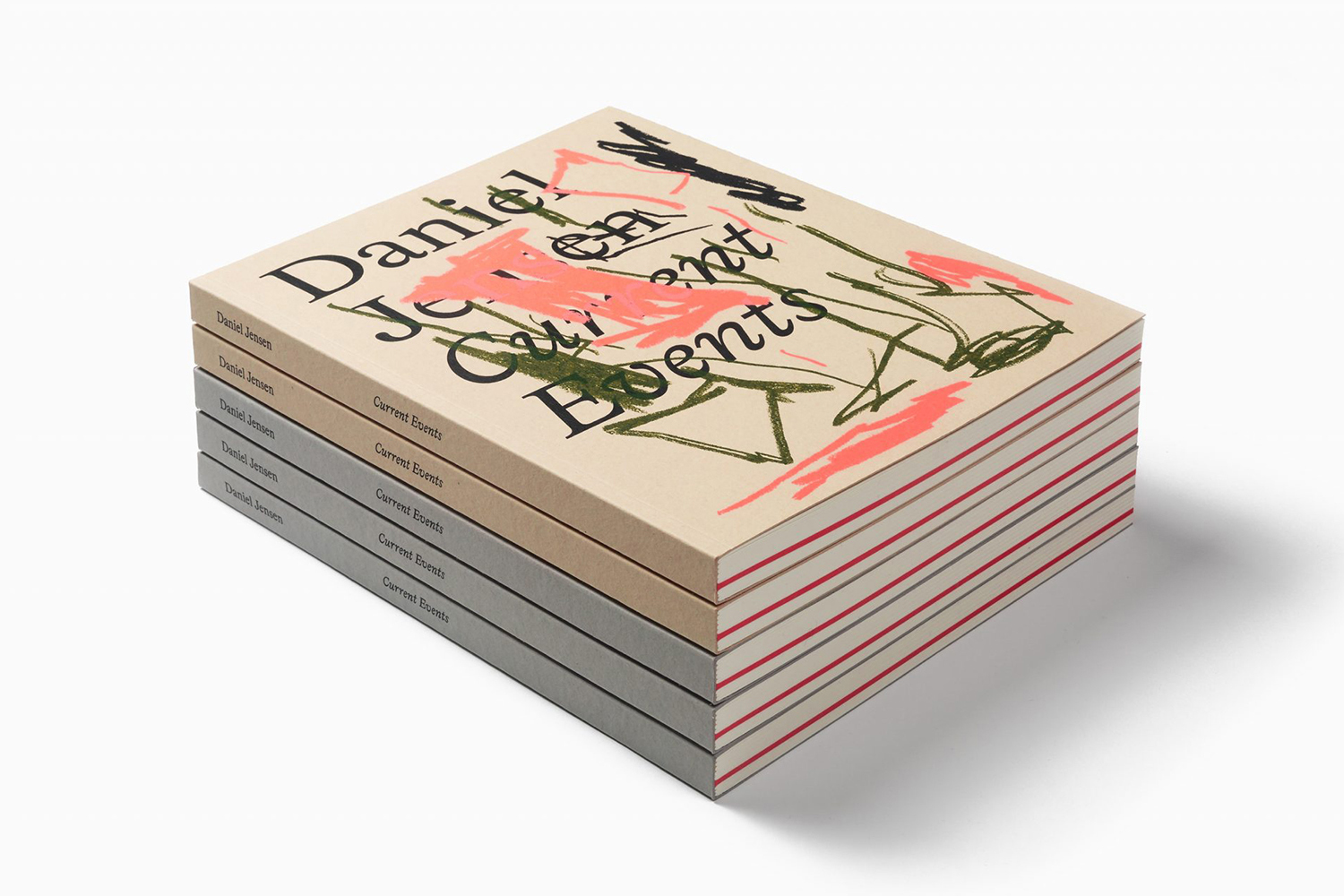 Book Design Inspiration – Daniel Jensen: Current Events by Bedow, Sweden