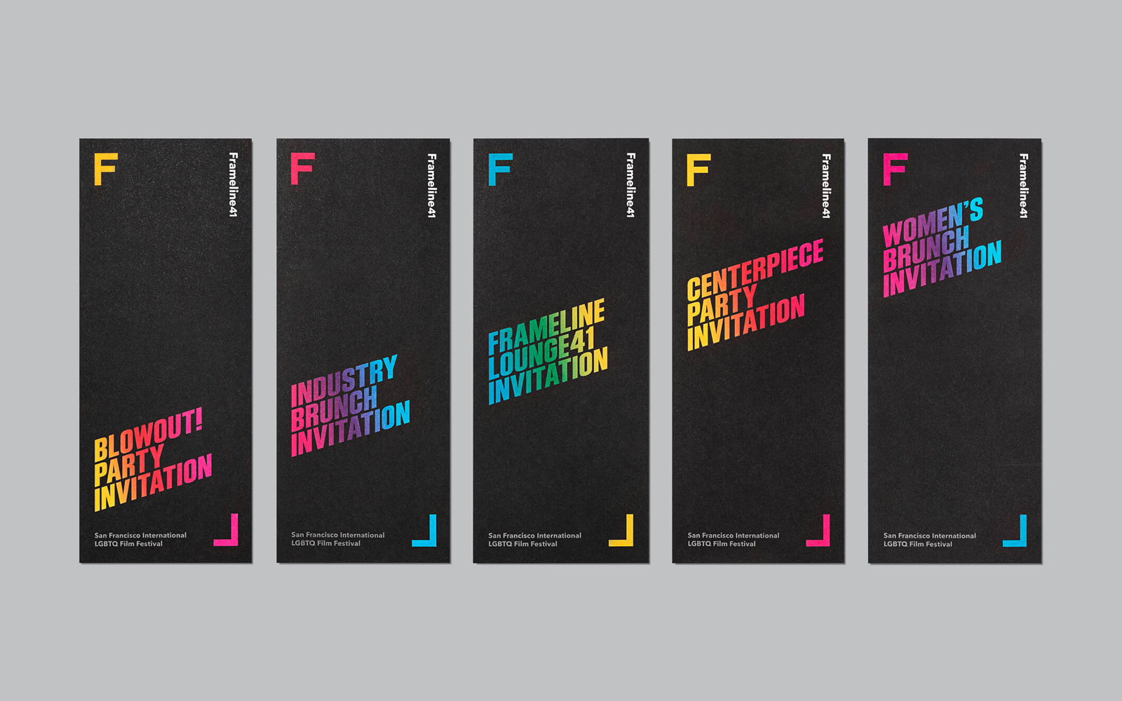 Logos and Branding for the Film Industry — Frameline 41 by Mucho, Spain