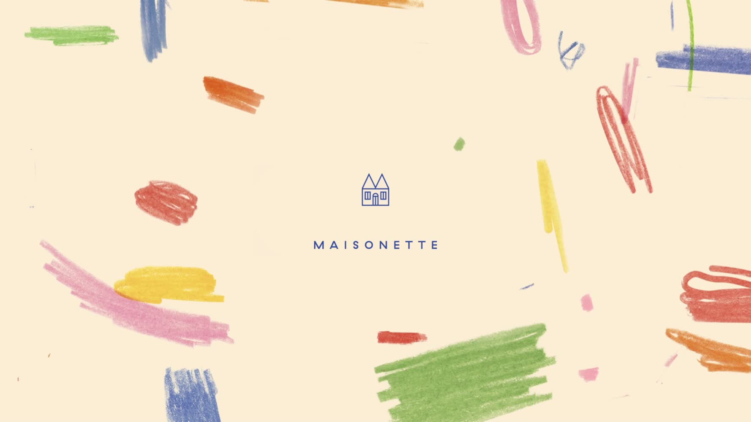 Logo and visual identity for children's online retailer Maisonette by Lotta Nieminen Studio New York