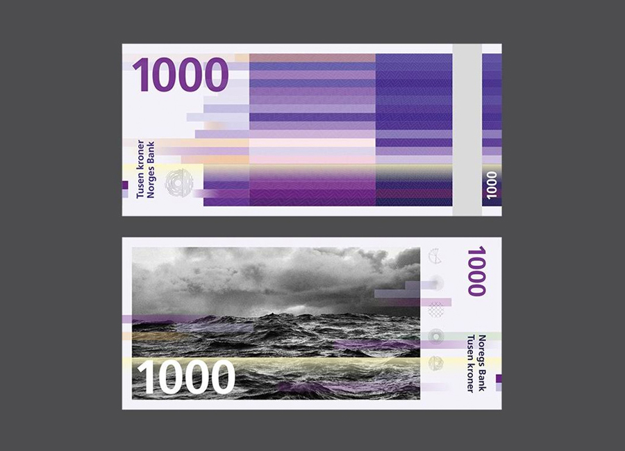 New banknotes for Norges Bank designed by Snøhetta