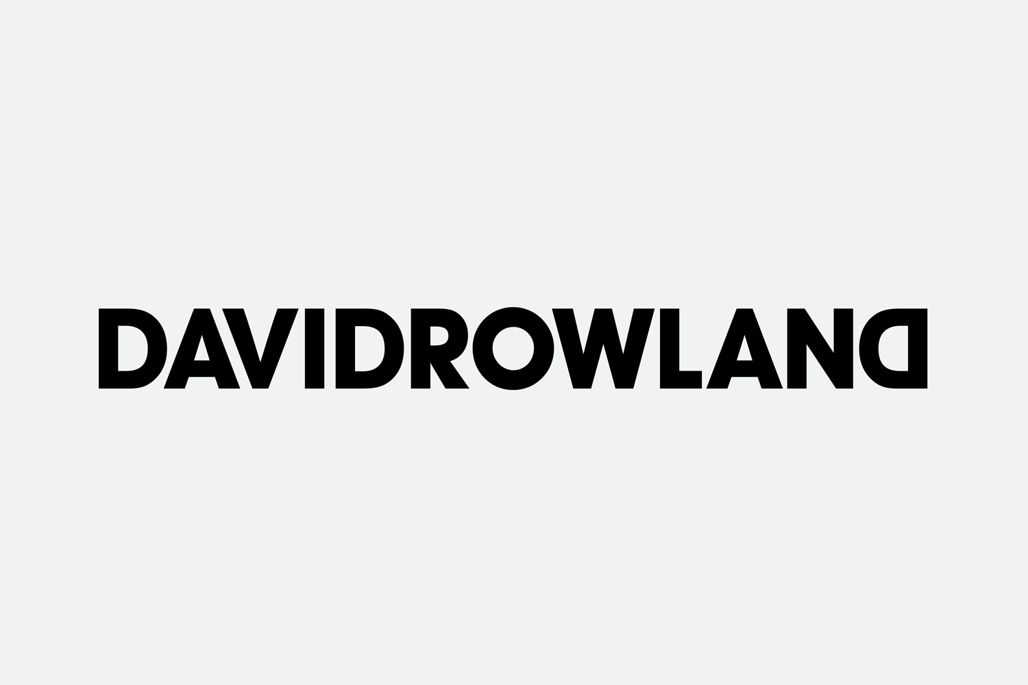 Animated Logo GIF – David Rowland by ico Design, United Kingdom