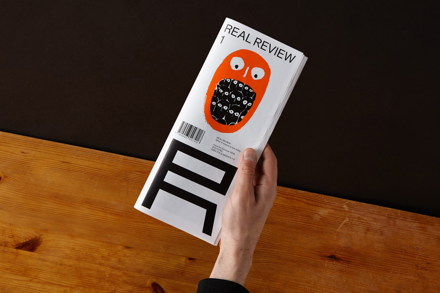 BP&O takes a hands on look at quarterly magazine Real Review, a collaboration between by OK-RM and Jack Self