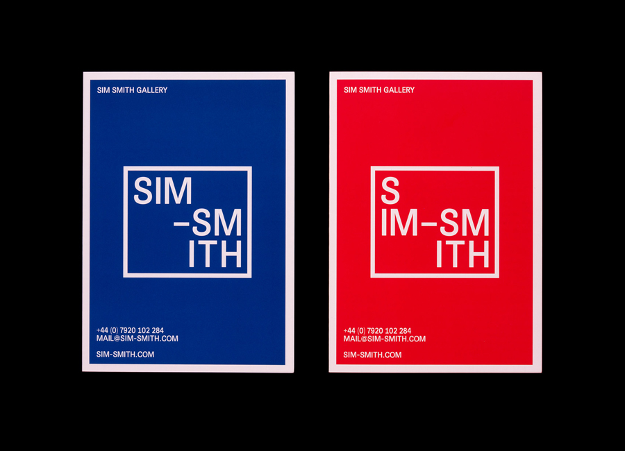 Framing in Branding – Sim Smith Gallery by Spin