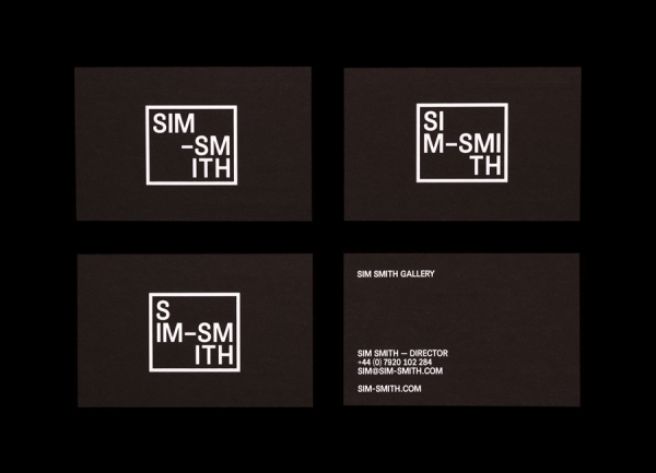 New Logo for Sim Smith Gallery by Spin — BP&O