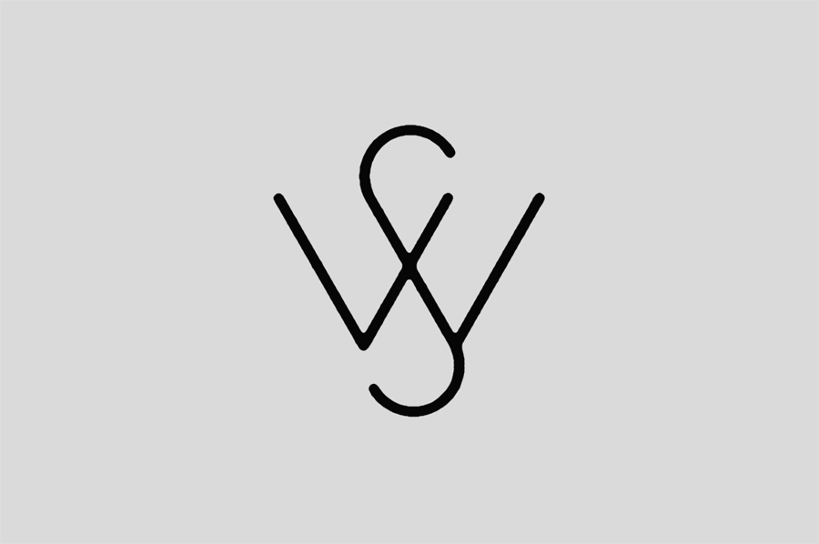 Logotype and monogram for Stone Way Cafe designed by Shore