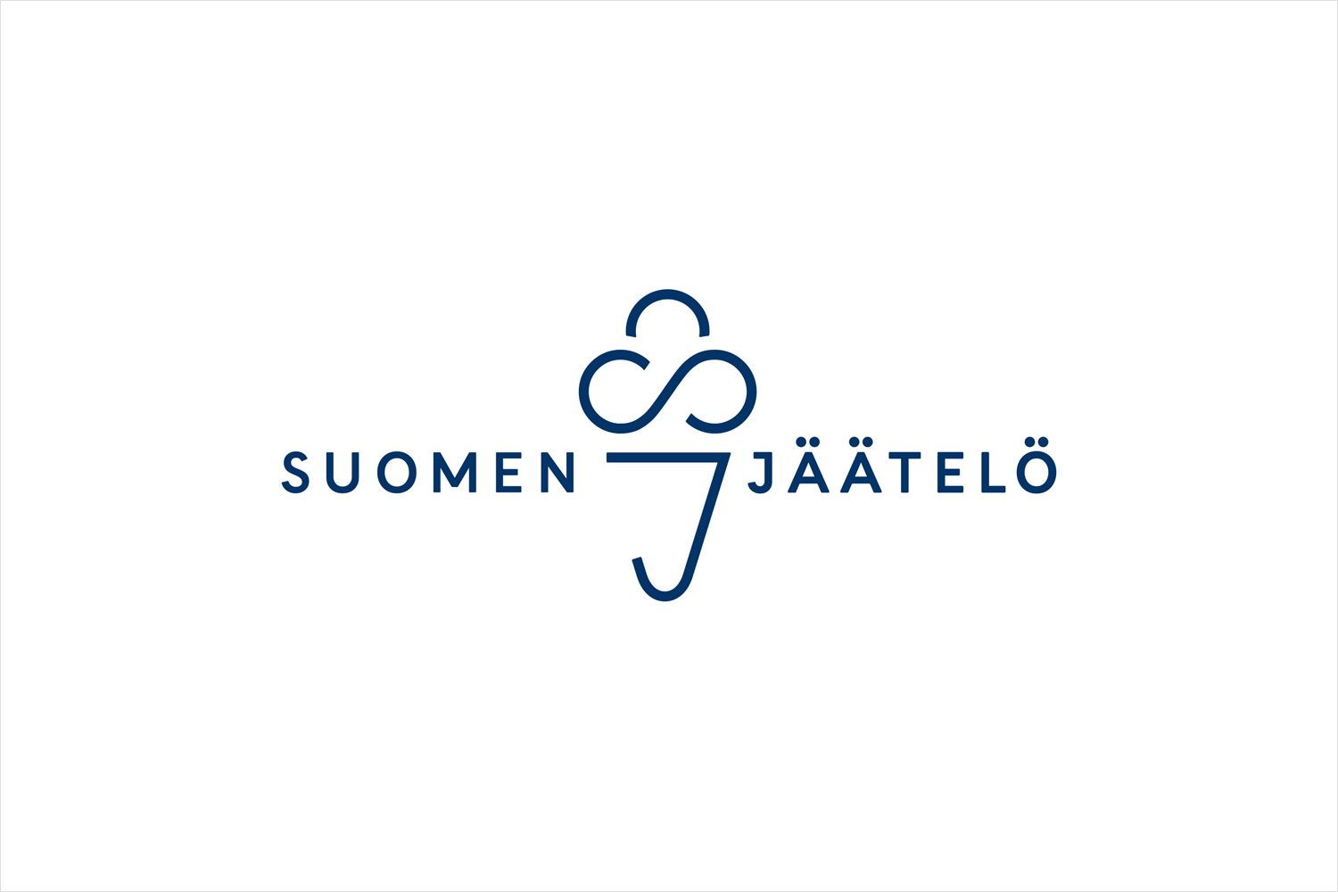 Logo design by Helsinki-based Werklig for Finnish ice cream brand Suomen Jäätelö 