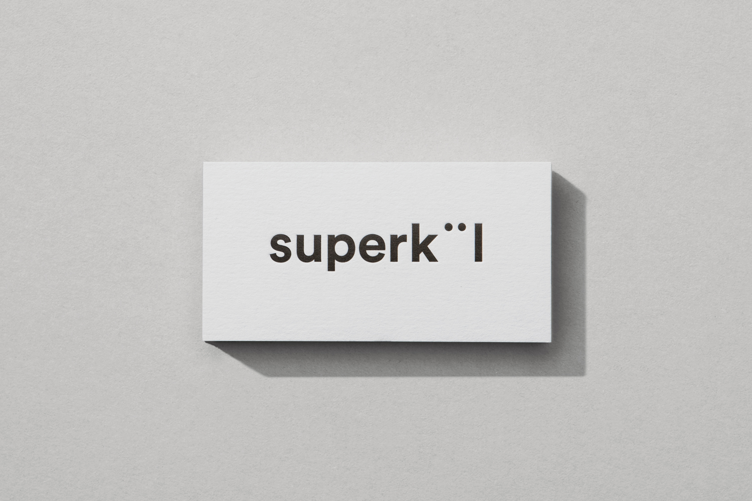 The Best Creative Business Cards 2017 – Superkül by Blok, Canada