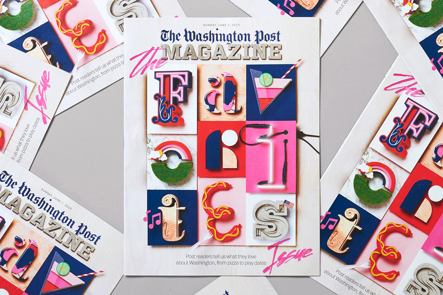 Magazine Design Inspiration – The Washington Post Magazine by Snask, Sweden