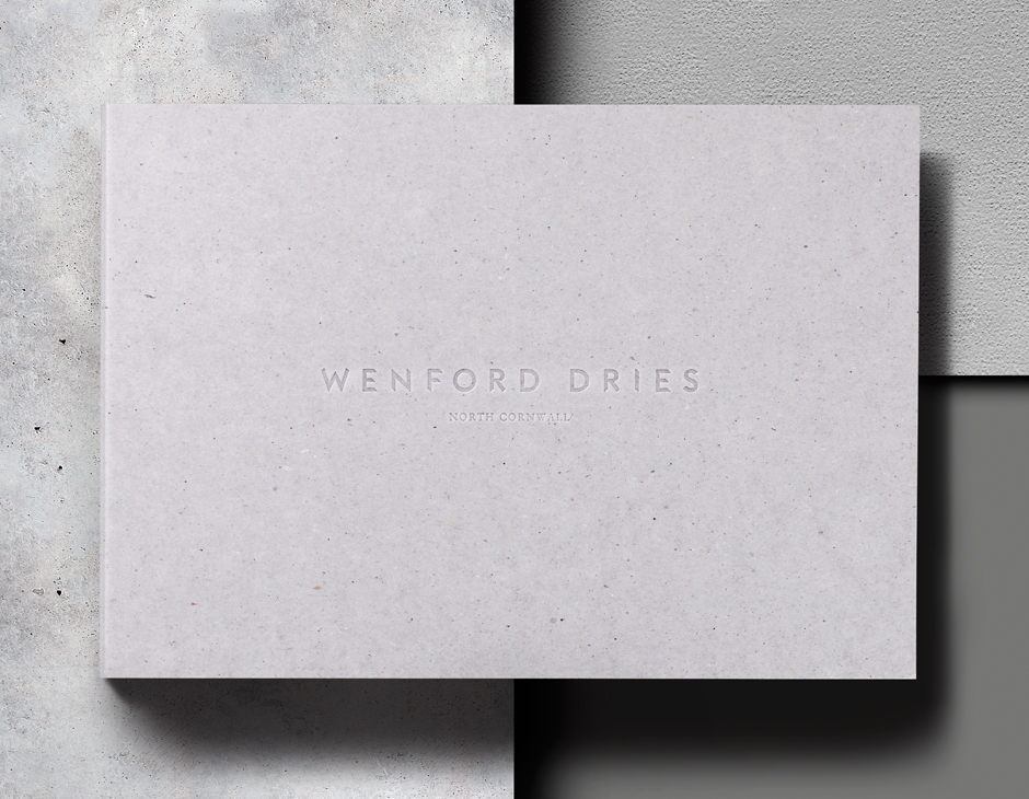 Branding and architects pack for North Cornwall property development Wenford Dries by London based graphic design studio ico.