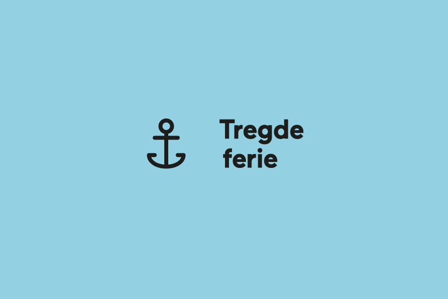 Animated Logo GIF – Tregde Ferie by Neue, Norway