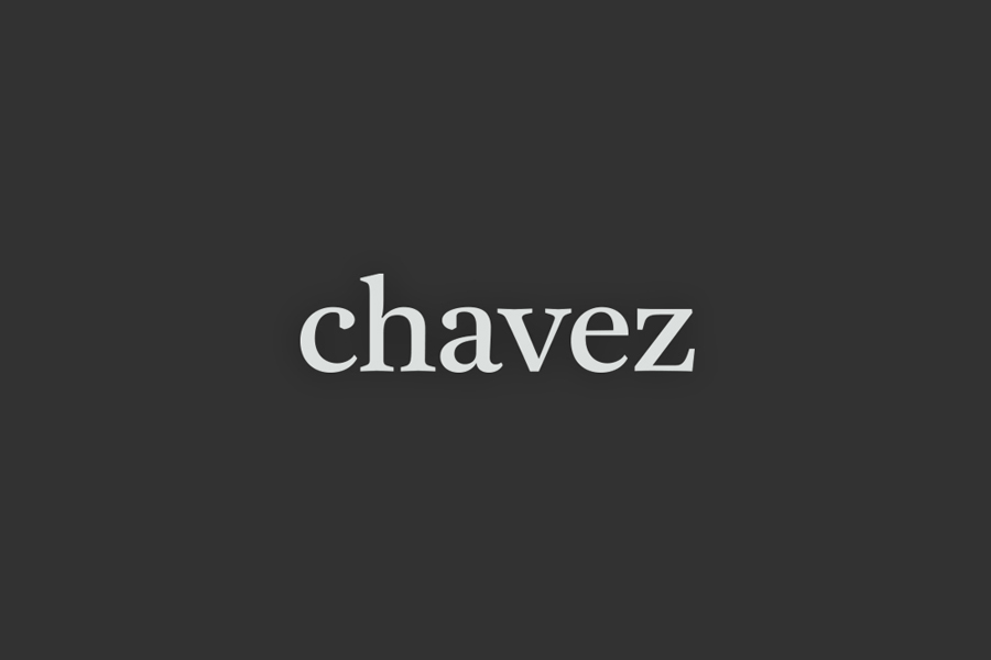 Chavez designed by Föda – Logotype for Austin based Mexican restaurant Chavez designed by Föda