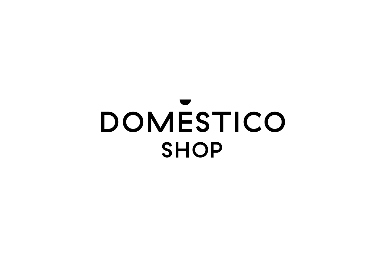 Logotype designed by Mucho for Spanish furniture retailer DomésticoShop