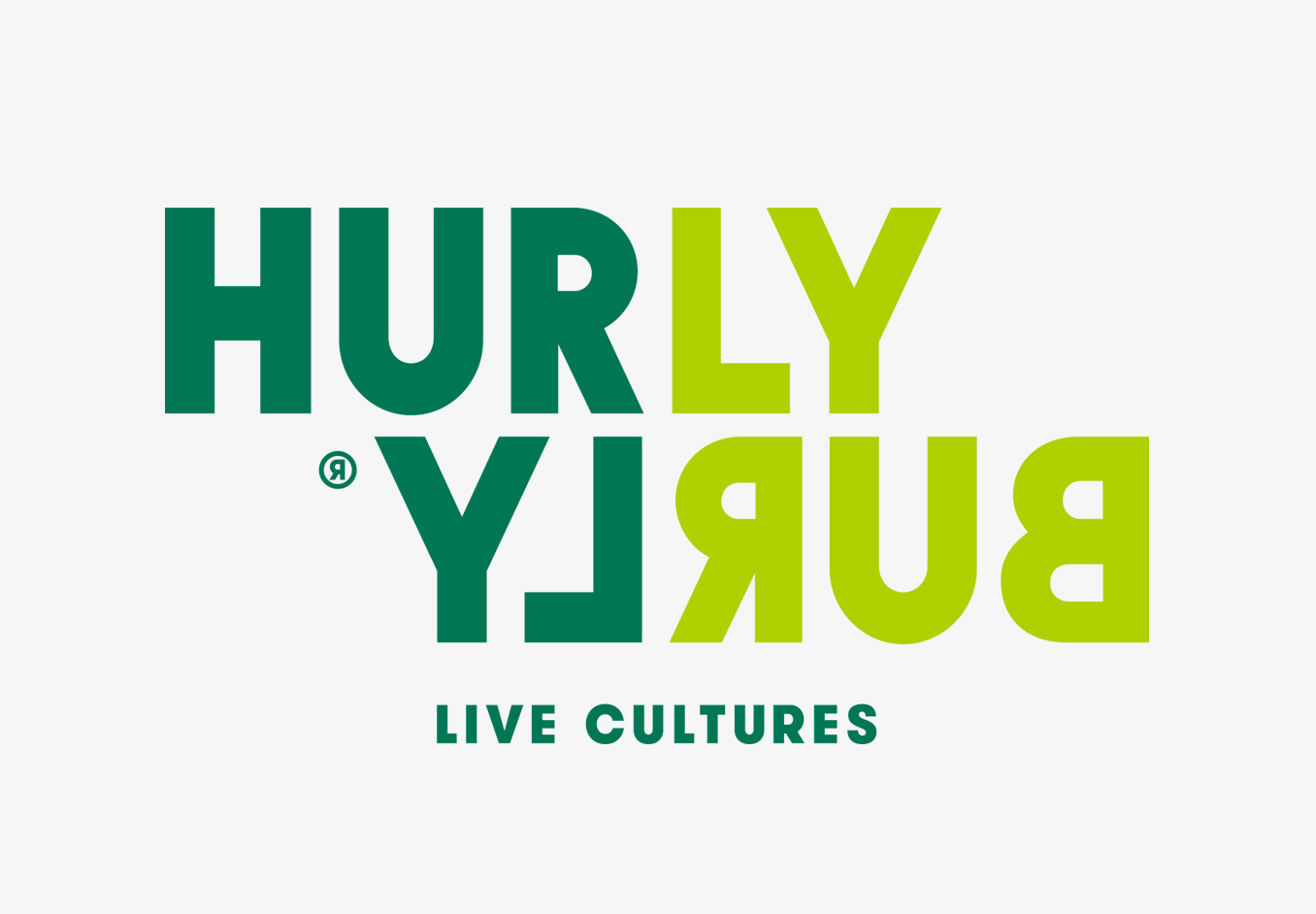 Logotype by London-based Midday Studio for Hurly Burly