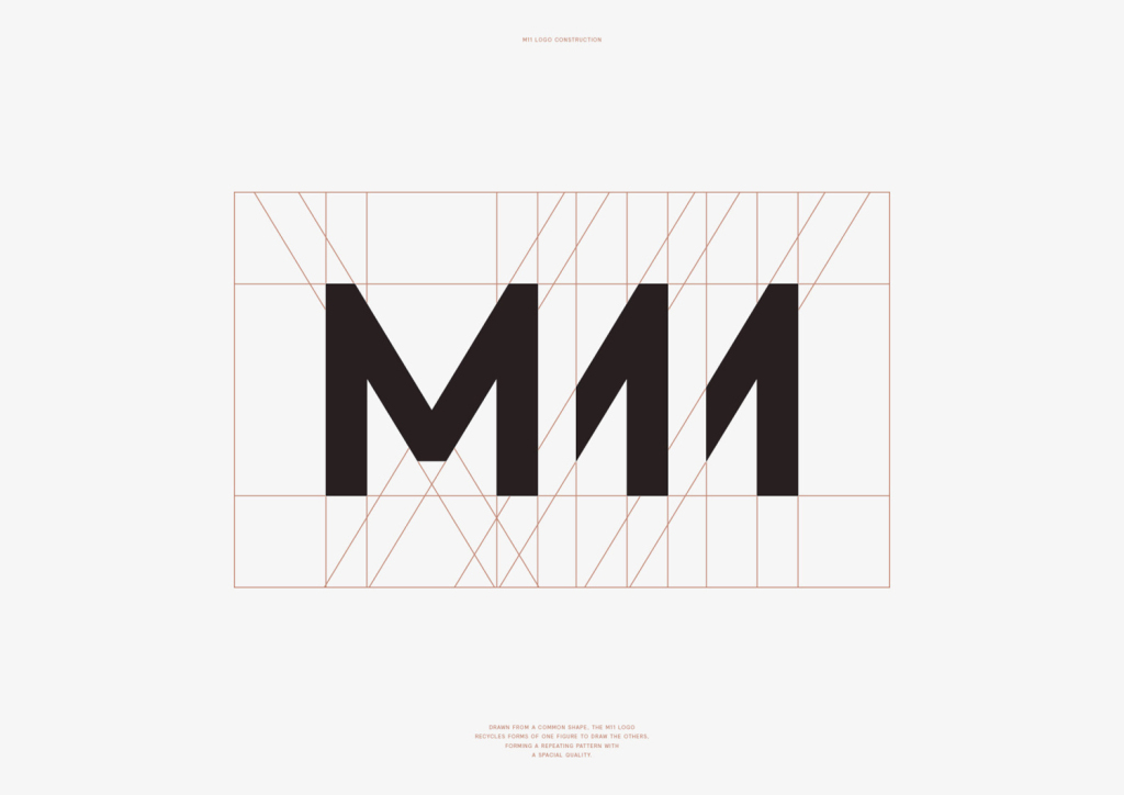 New Branding for M11 studio by Inhouse — BP&O