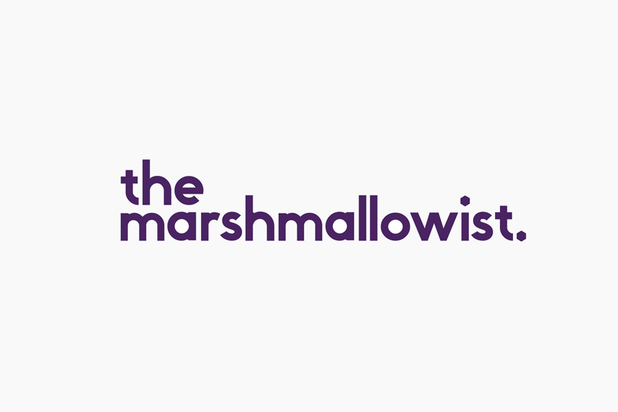 Branding and packaging for The Marshmallowist by Veronica Lethorn