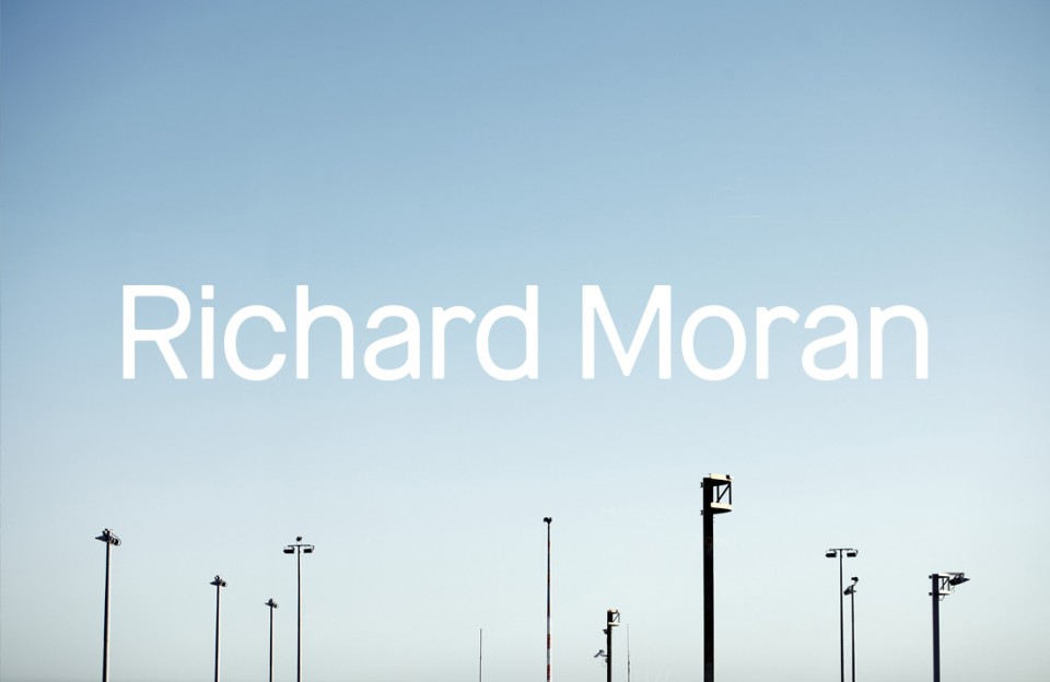 Custom logotype for UK photographer Richard Moran by Leeds based graphic design studio Journal