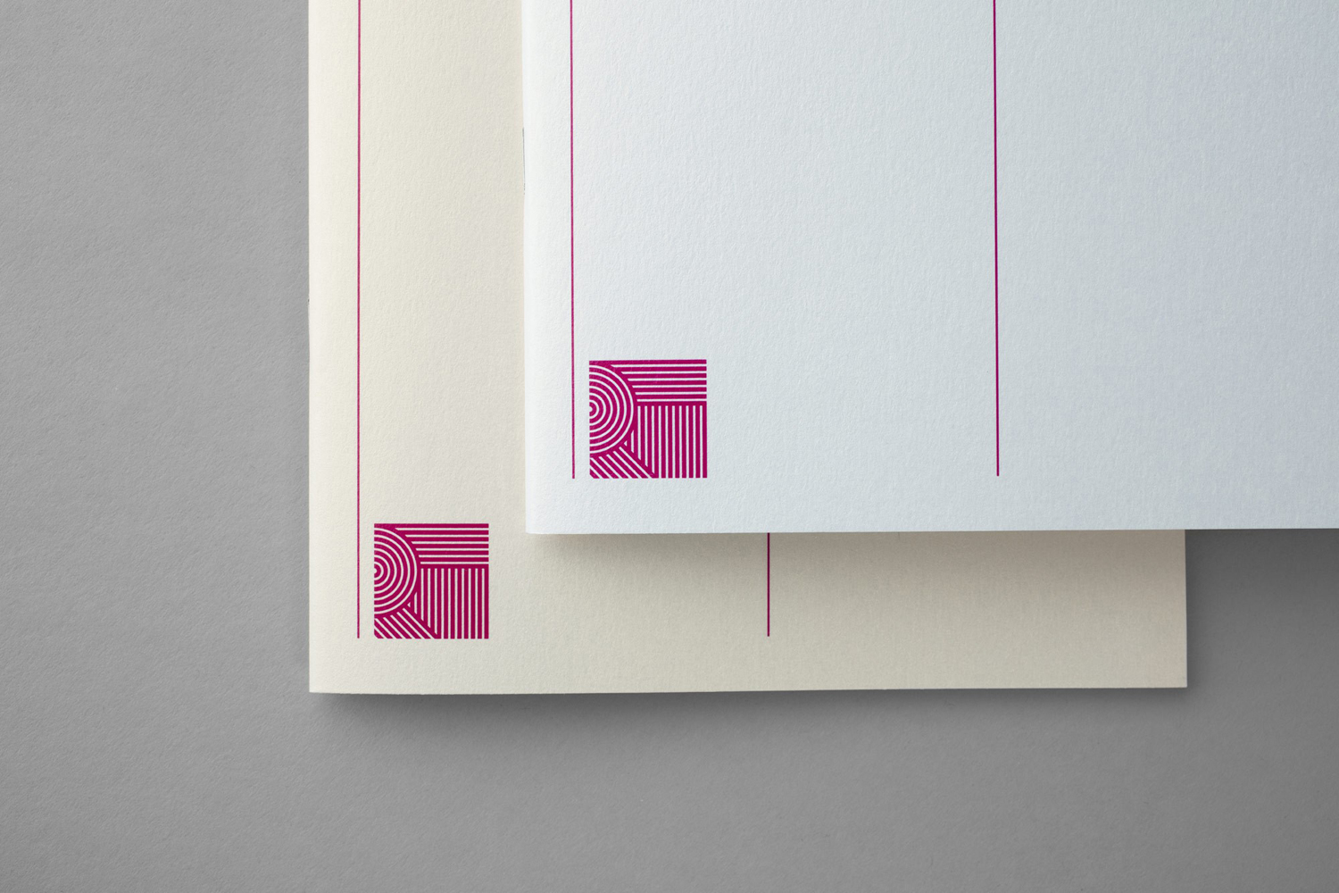 Brand identity and print designed by Bunch for London based public relations company Rush Talent