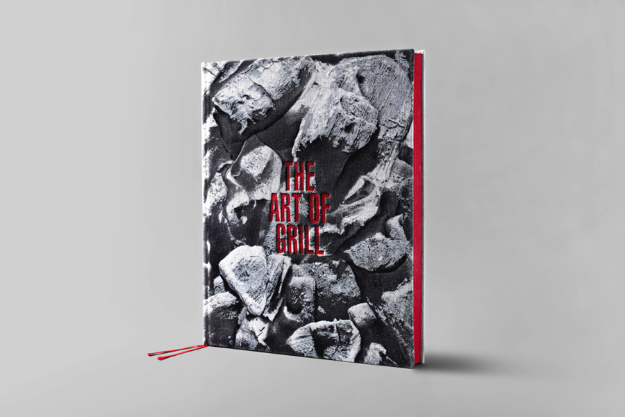 Graphic design by David Barath for The Art Of Grill