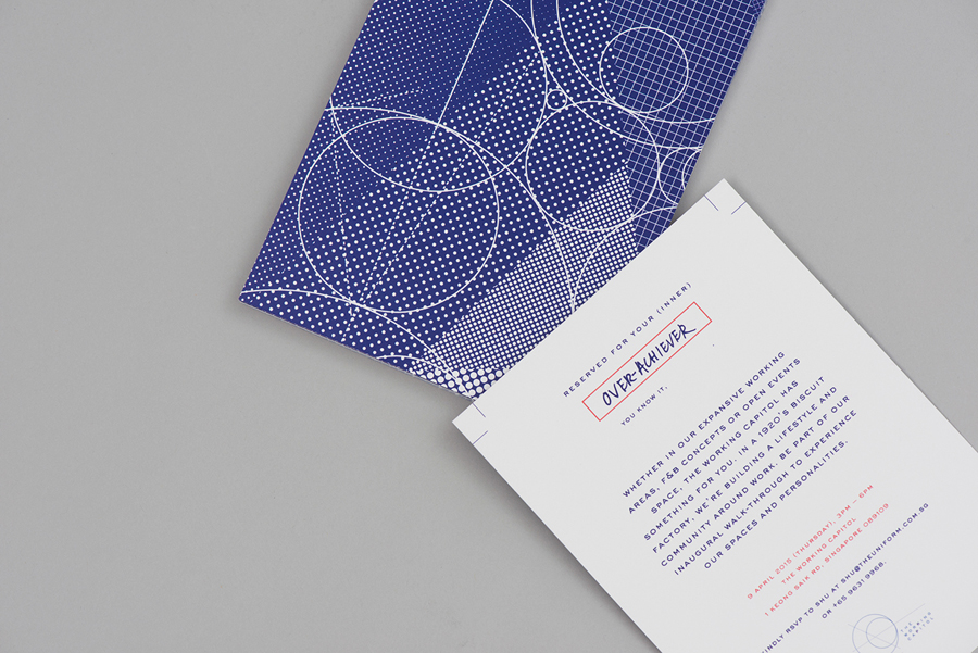 Brand identity and print for Singapore co-working space The Working Capitol by Graphic Design Studio Foreign Policy