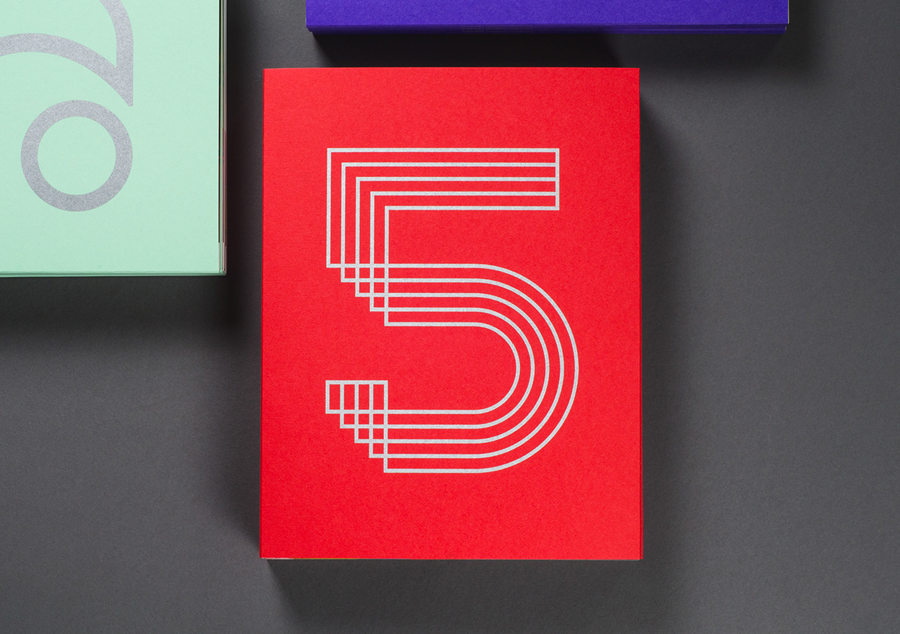 Cover and editorial design for Thinking 5 Issue 5 by graphic design studio Strategy