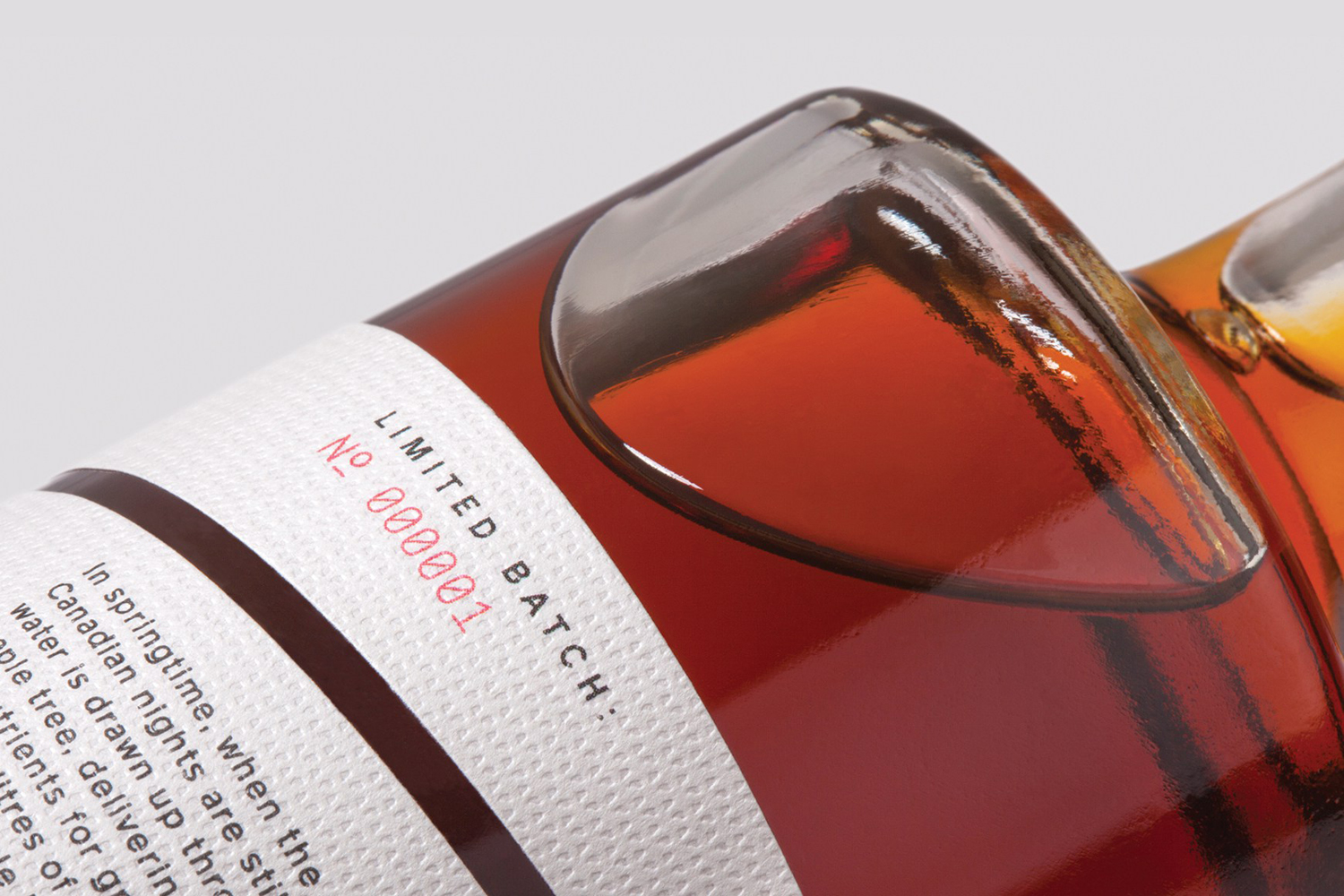 Premium maple syrup and packaging to celebrate UK-based graphic design studio Believe in's expansion into Canada