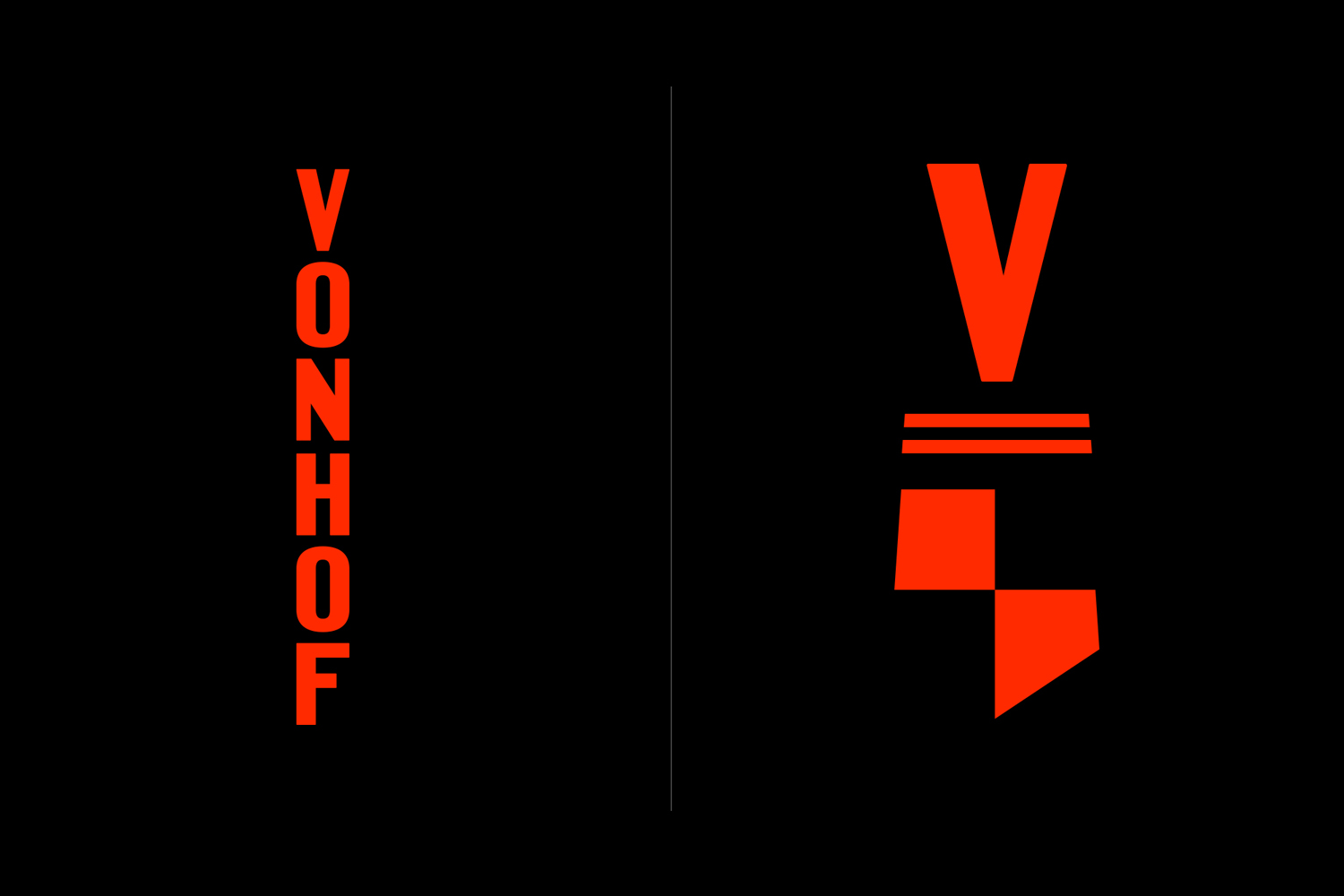 Custom wordmark for New Jersey-based VonHof Cycles by Franklyn, United States