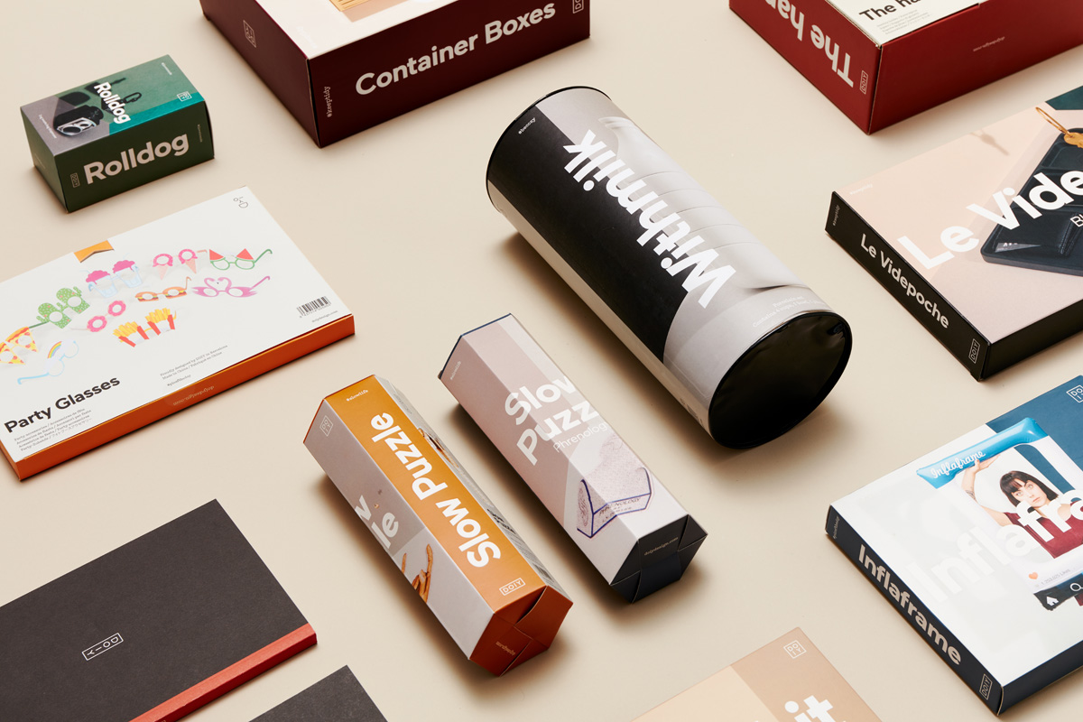 Visual identity and packaging design by Folch for DOIY