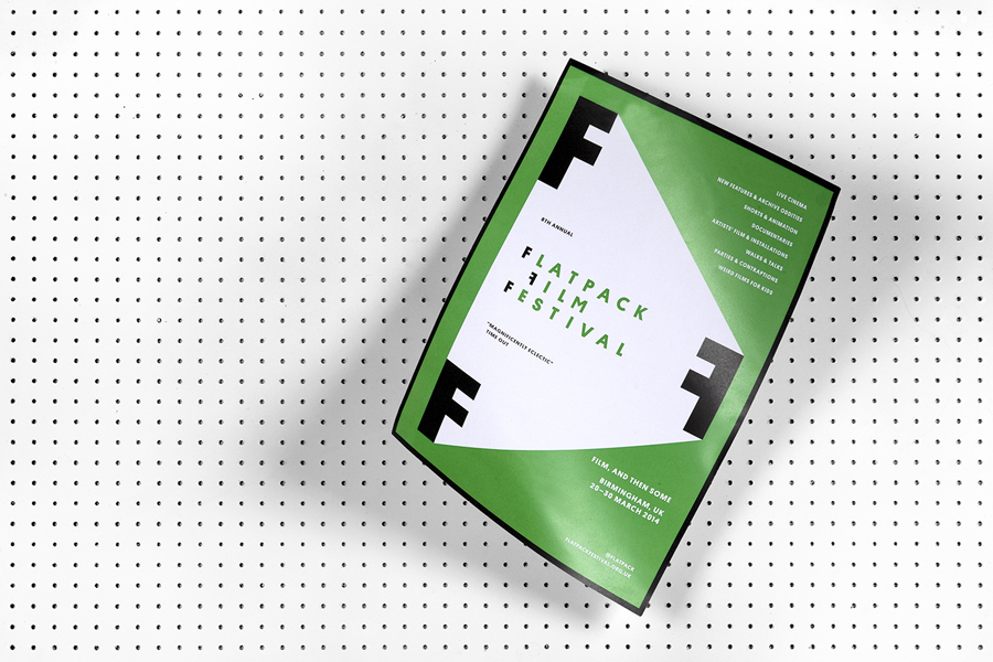 Film Festival Branding – Flatpack Film Festival by Dot Dash