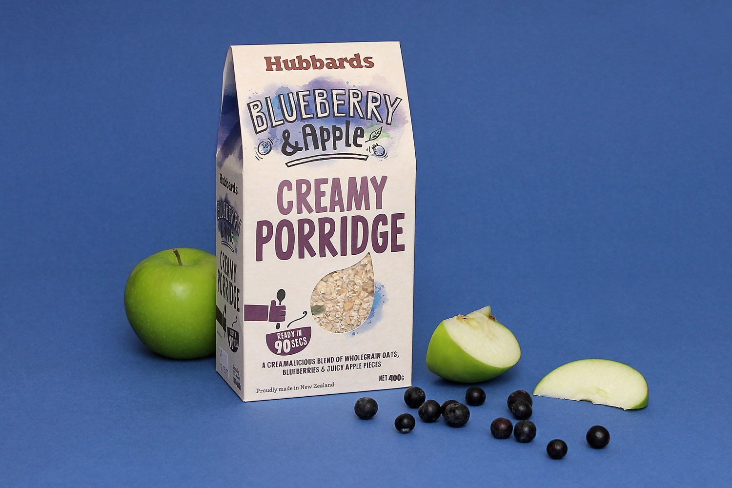 New packaging for Hubbards Porridge designed by Coats, New Zealand